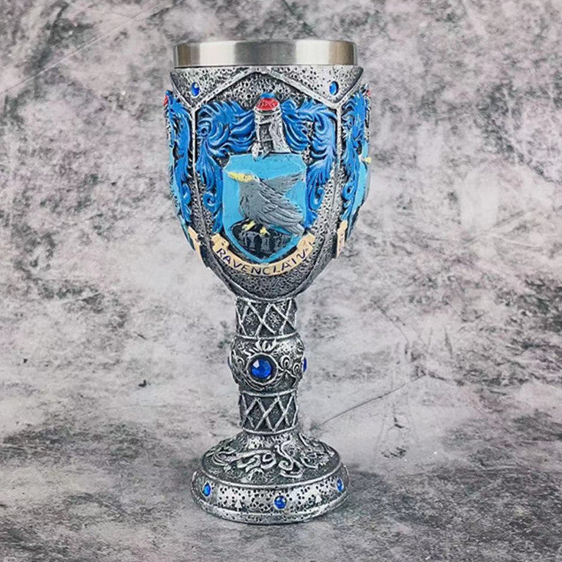 Creative Strange Shape Film Academy Peripheral Collection Cup Large Capacity Stainless Steel Mug Cup Carved Personality Beer Steins