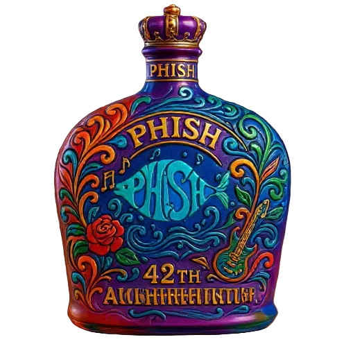 Whiskey Glass Bottle Independent Station Hot Sale PHISH Bigfoot Series Whiskey Bottle Wine Set