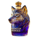 Washington Huskies Wolf Mascot Whiskey Bottle - 400ml (4 Cap Styles)