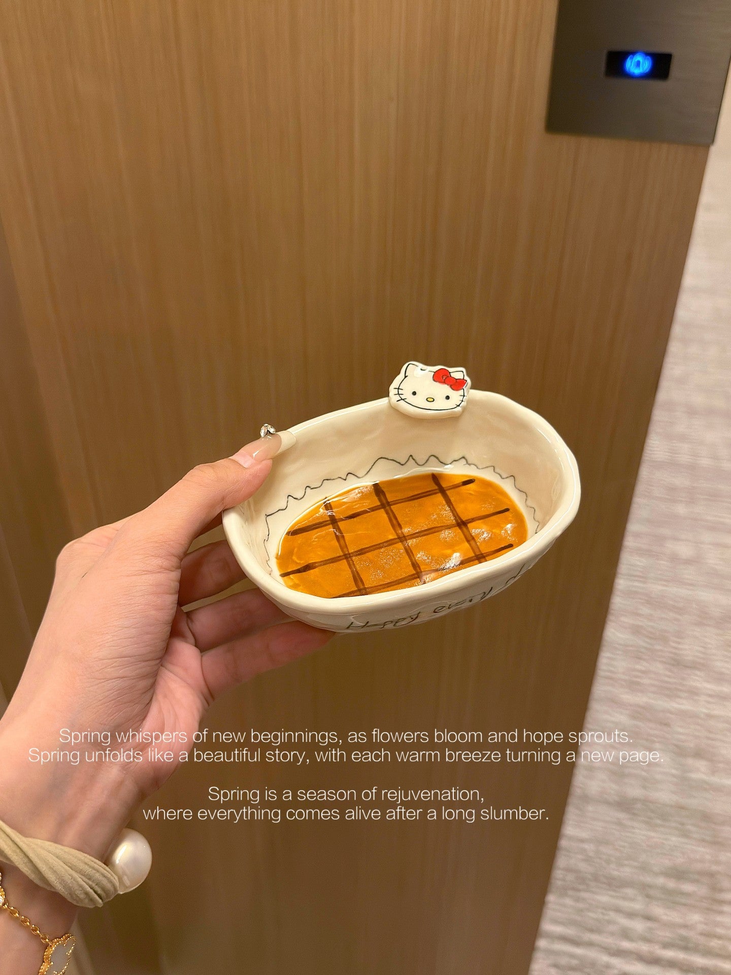 KT Plate Ceramic Tableware Hand-painted Underglaze Dinner Plate Rice Bowl Serving Plate Coffee Cup