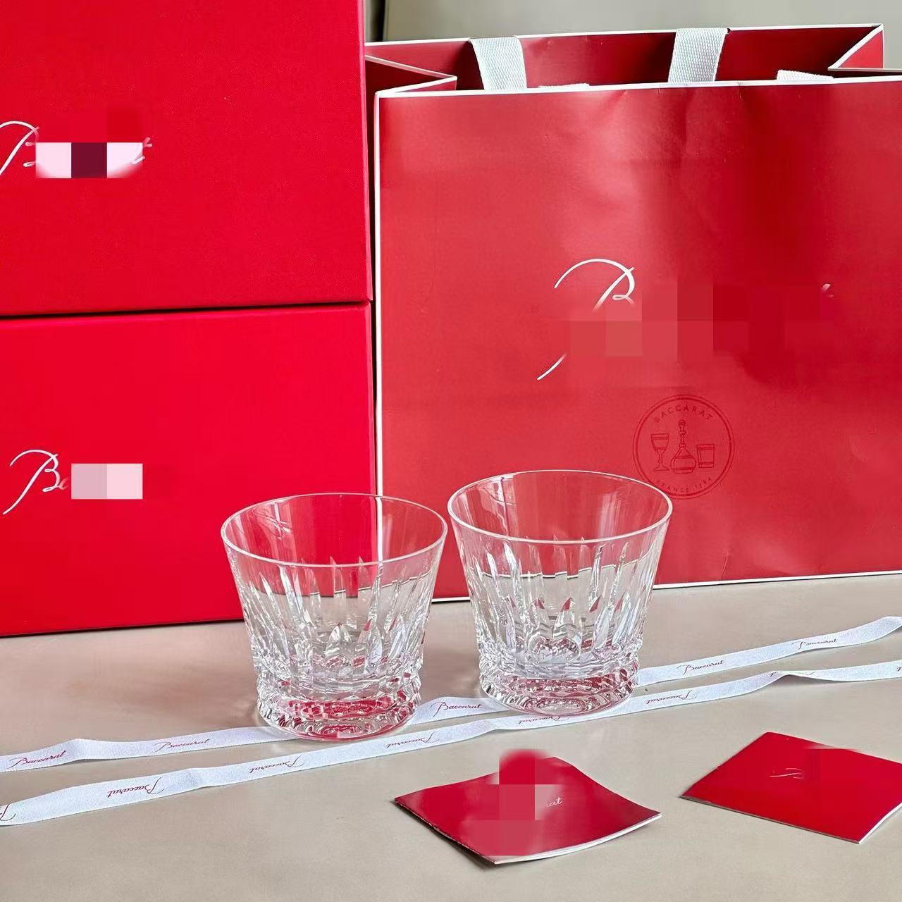 Chrome Hearts x Baccarat Crystal Whiskey Decanter Set - Luxury Designer Barware with Gift Box