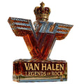 Van Halen "Legends of Rock" Whiskey Bottle - 400ml (V-Logo Design)
