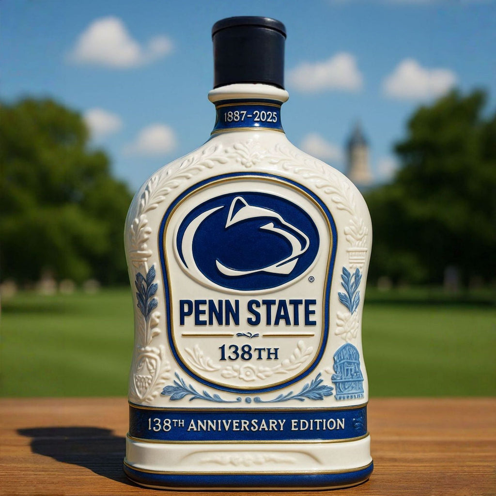 Penn State Nittany Lions 138th Anniversary Whiskey Bottle - 400ml