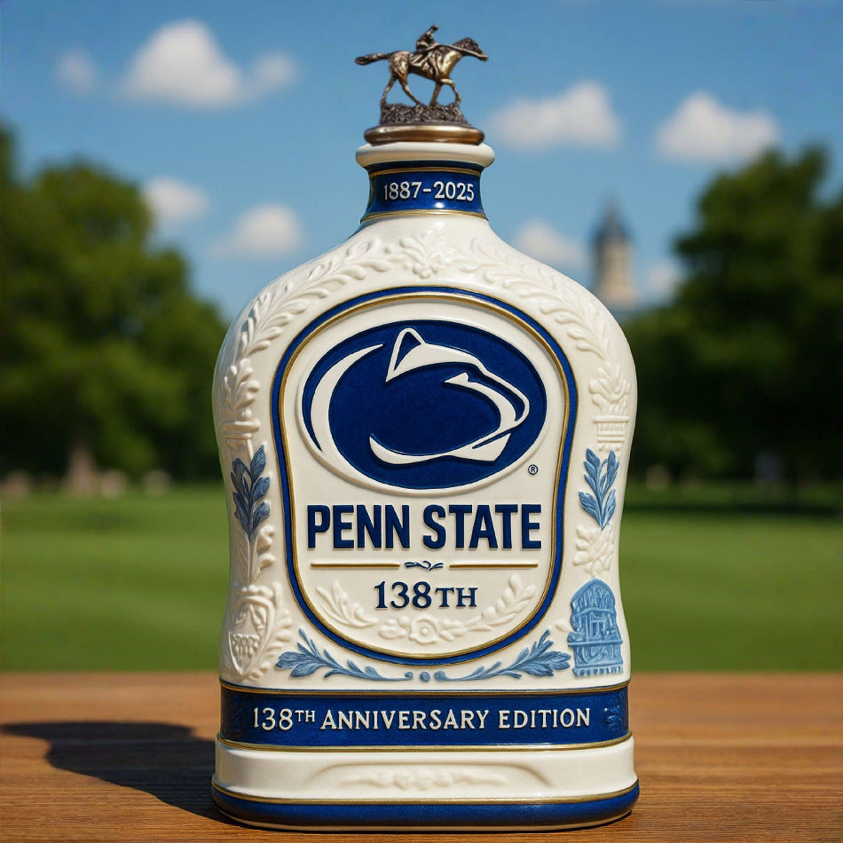 Penn State Nittany Lions 138th Anniversary Whiskey Bottle - 400ml