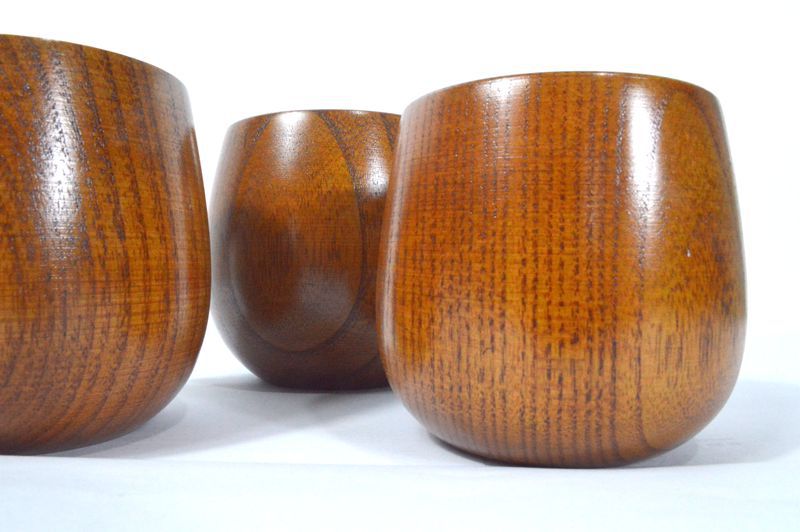 Carbonized Jujube Wood Japanese Style Wooden Big Belly Cup Vintage Wine Cup Wooden Cup Water Cup Jujube Wood Japanese Style Wooden Big Belly Cup