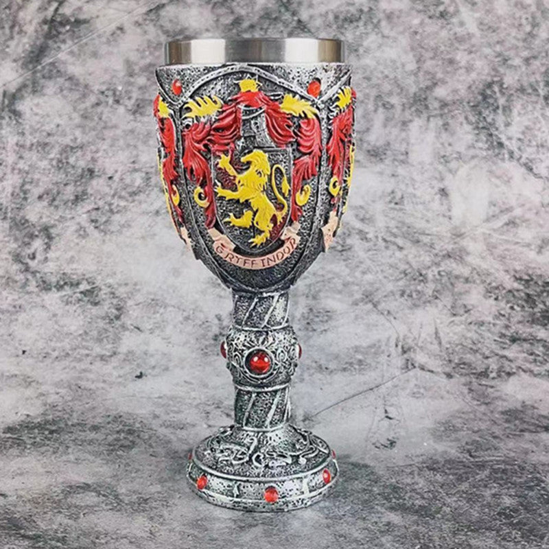 Creative Strange Shape Film Academy Peripheral Collection Cup Large Capacity Stainless Steel Mug Cup Carved Personality Beer Steins