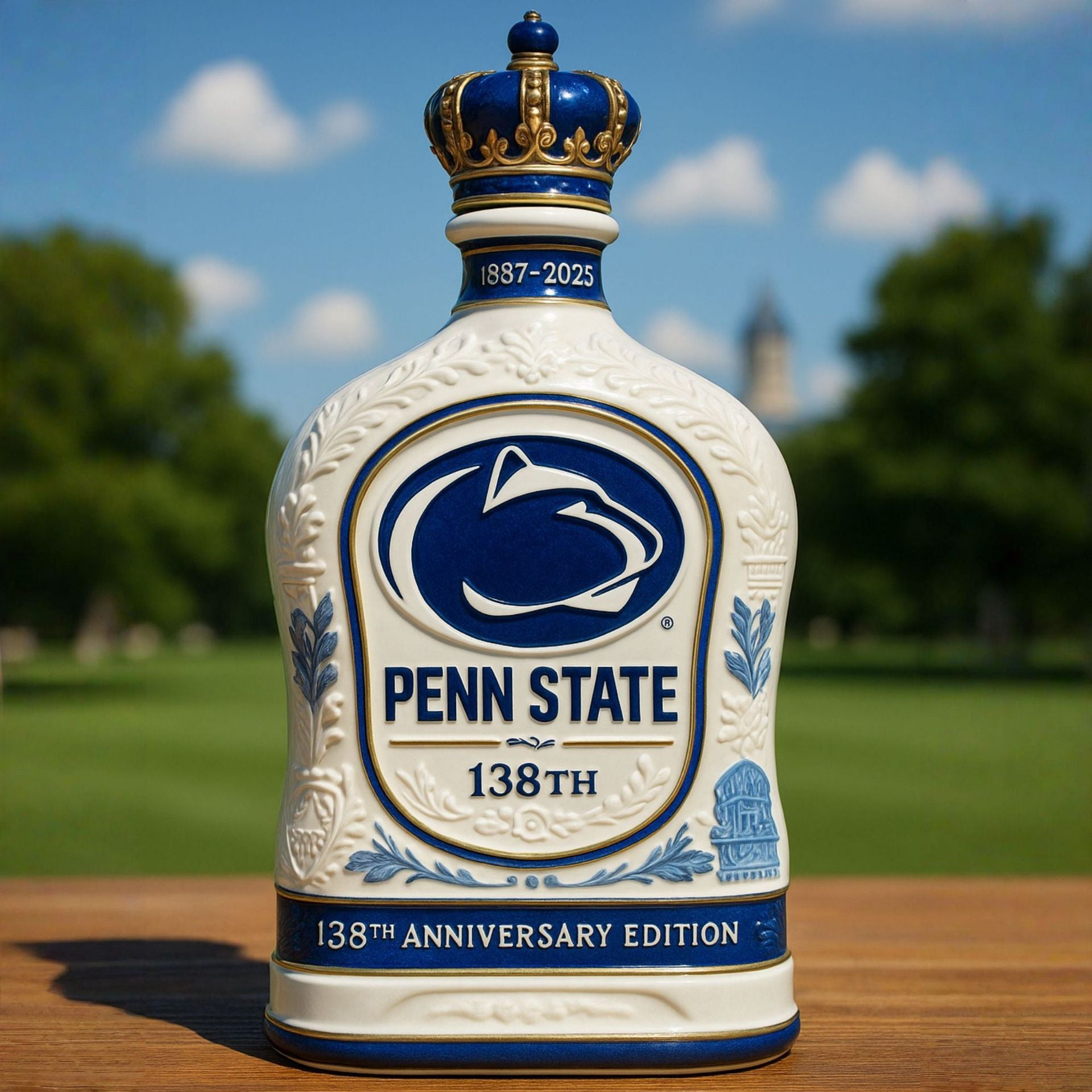 Penn State Nittany Lions 138th Anniversary Whiskey Bottle - 400ml