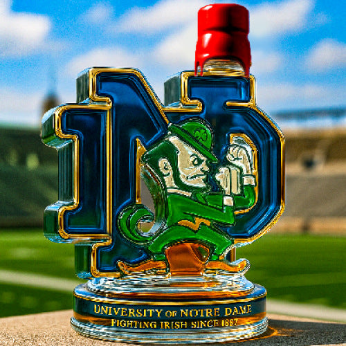 Cross-Border New Product Independent Station New Product Notre Dame University-Crown Limited Edition Whiskey Bottle