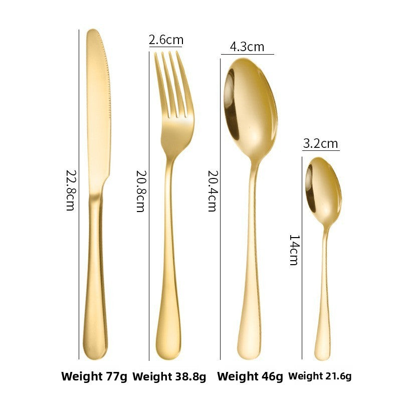 Amazon Popular ABS Mood Egg Pineapple Egg Stainless Steel Cutlery Egg Western Food Knife Fork Spoon Gift Box Set