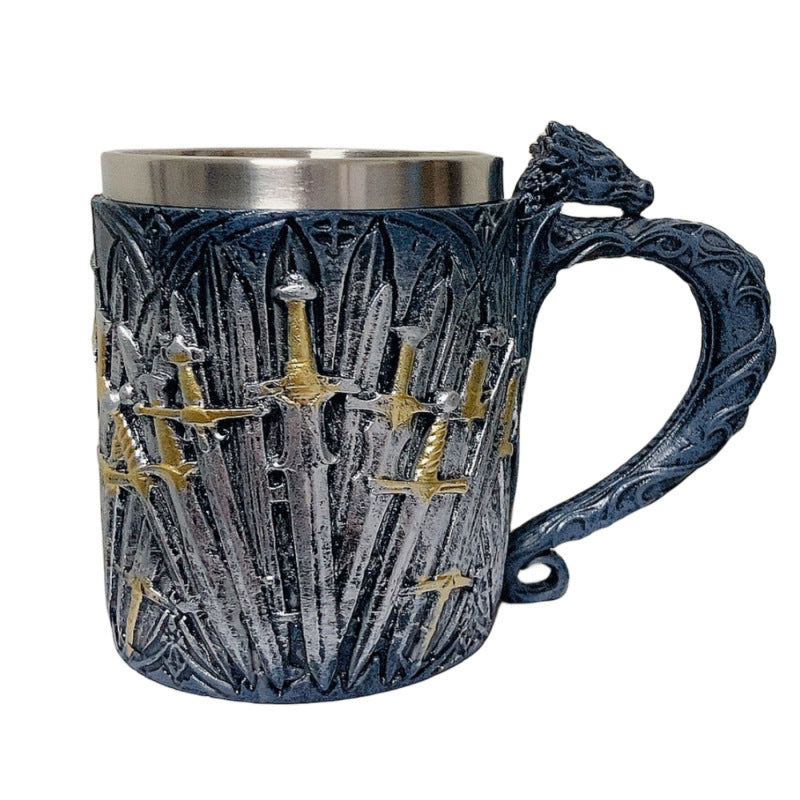 A Song of Ice and Fire Game of Thrones Mug Embossed Whiskey Cup
