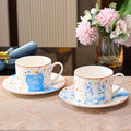 H Home European Style Animal Pair Cup Ceramic Coffee Cup Saucer Afternoon Tea Set Black Tea Cup Gift Box Luxury Cute Fun