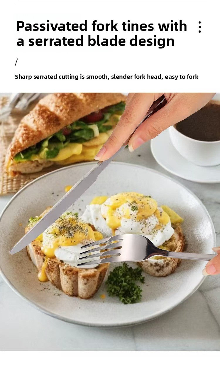 Amazon Popular ABS Mood Egg Pineapple Egg Stainless Steel Cutlery Egg Western Food Knife Fork Spoon Gift Box Set