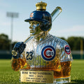 Ryne Sandberg Chicago Cubs KGD Whiskey Bottle - 21x16x16cm Baseball Collectible Decanter