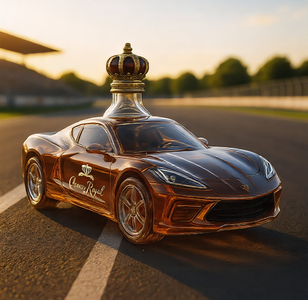 Cross-Border Funny French Whiskey Bottle funny corvette C8Whiskey bottle