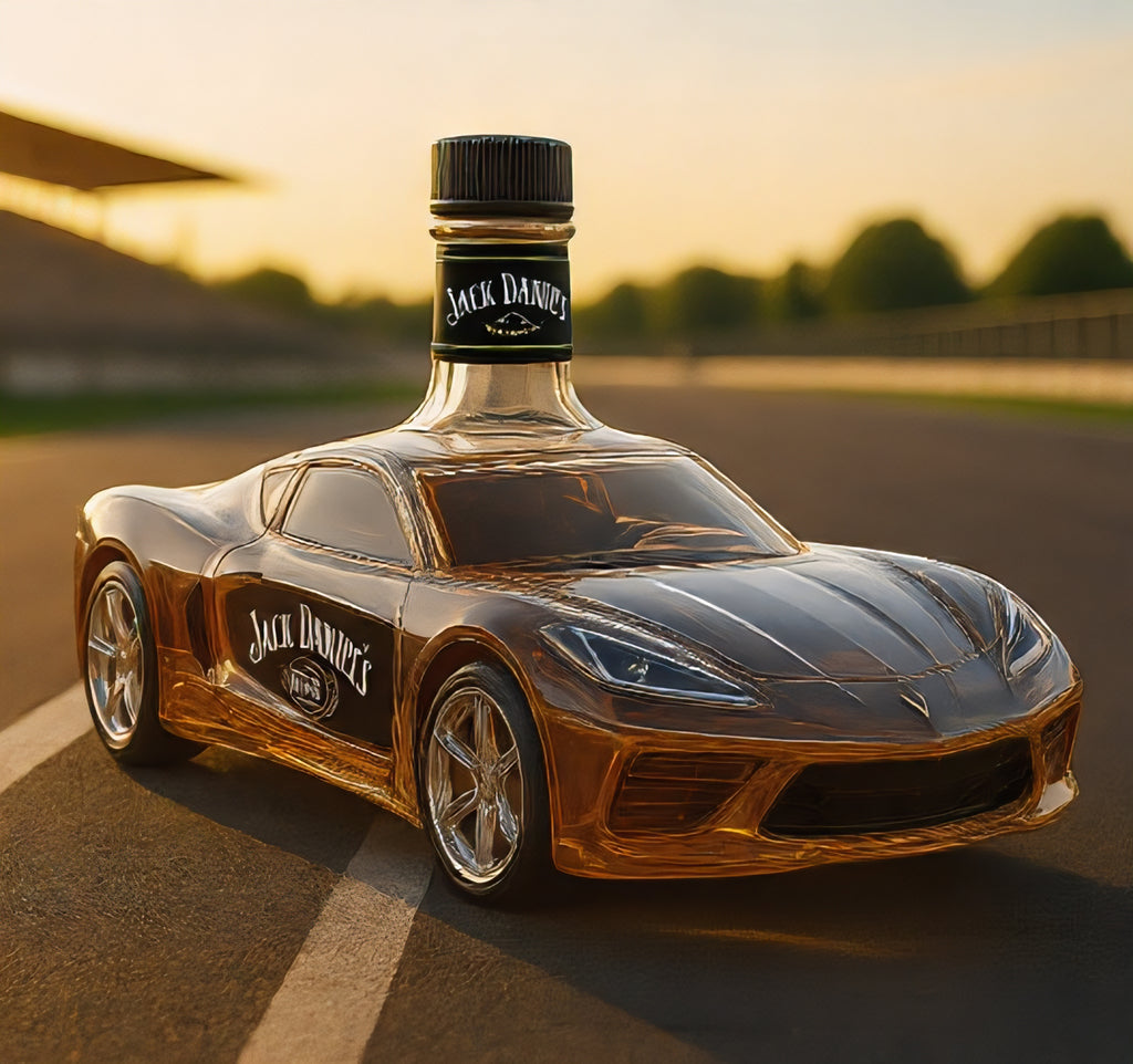 Cross-Border Funny French Whiskey Bottle funny corvette C8Whiskey bottle