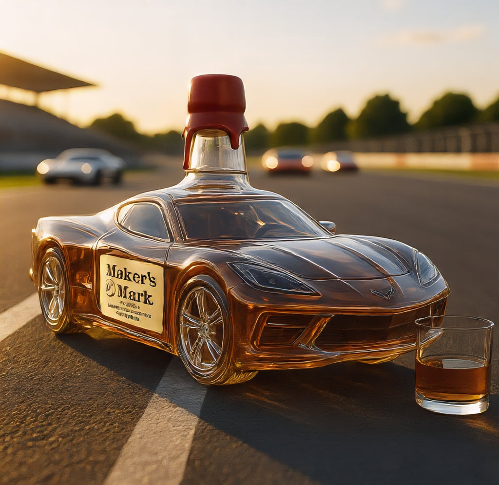 Cross-Border Funny French Whiskey Bottle funny corvette C8Whiskey bottle