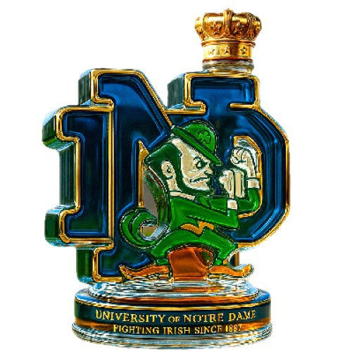 Cross-Border New Product Independent Station New Product Notre Dame University-Crown Limited Edition Whiskey Bottle
