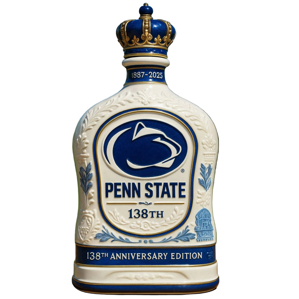 Penn State Nittany Lions 138th Anniversary Whiskey Bottle - 400ml