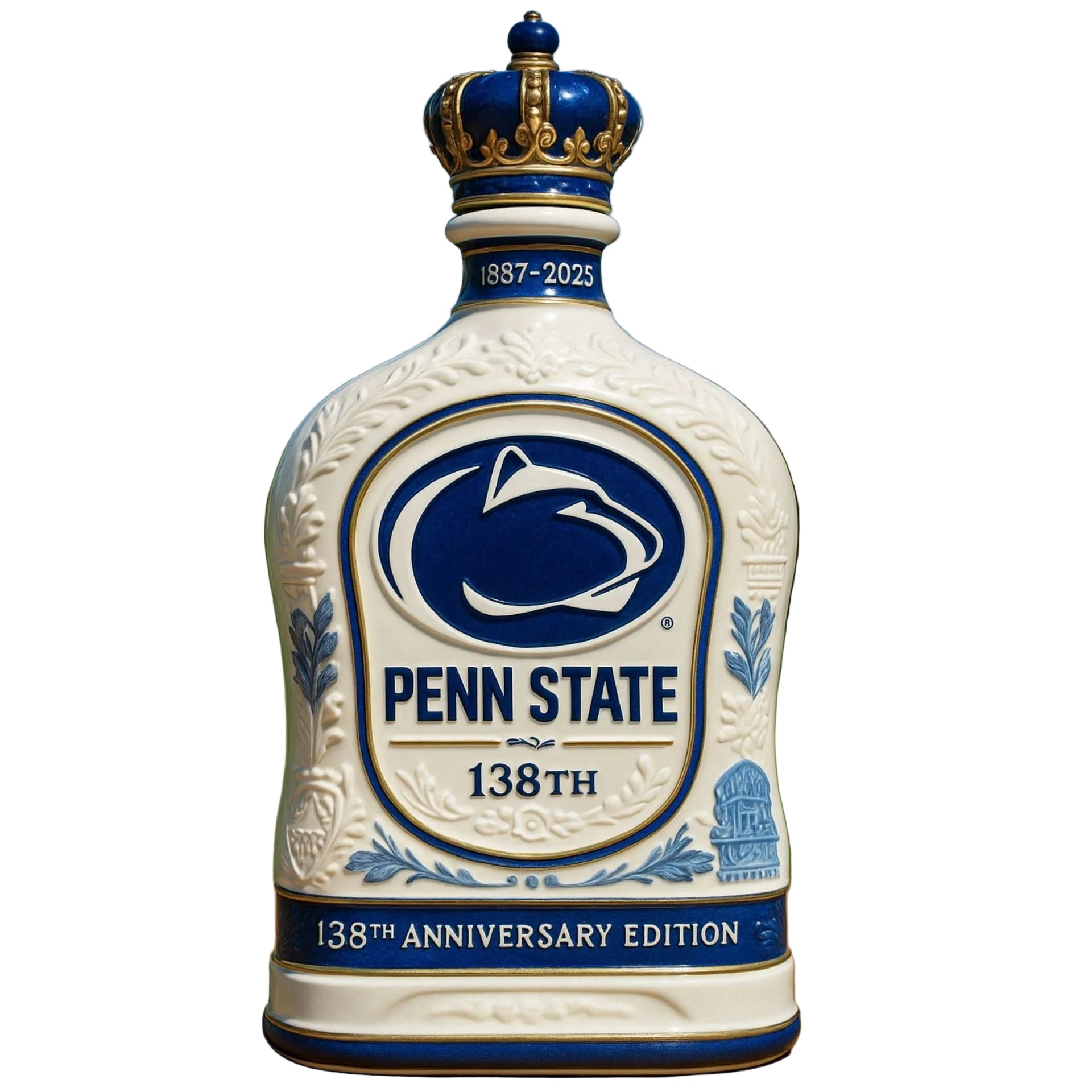 Penn State Nittany Lions 138th Anniversary Whiskey Bottle - 400ml
