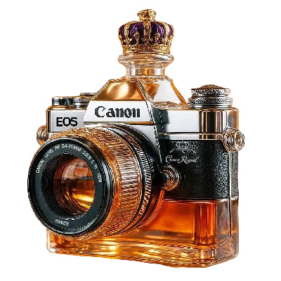 Canon Camera Whiskey Decanter 350ml |   Barware Gift