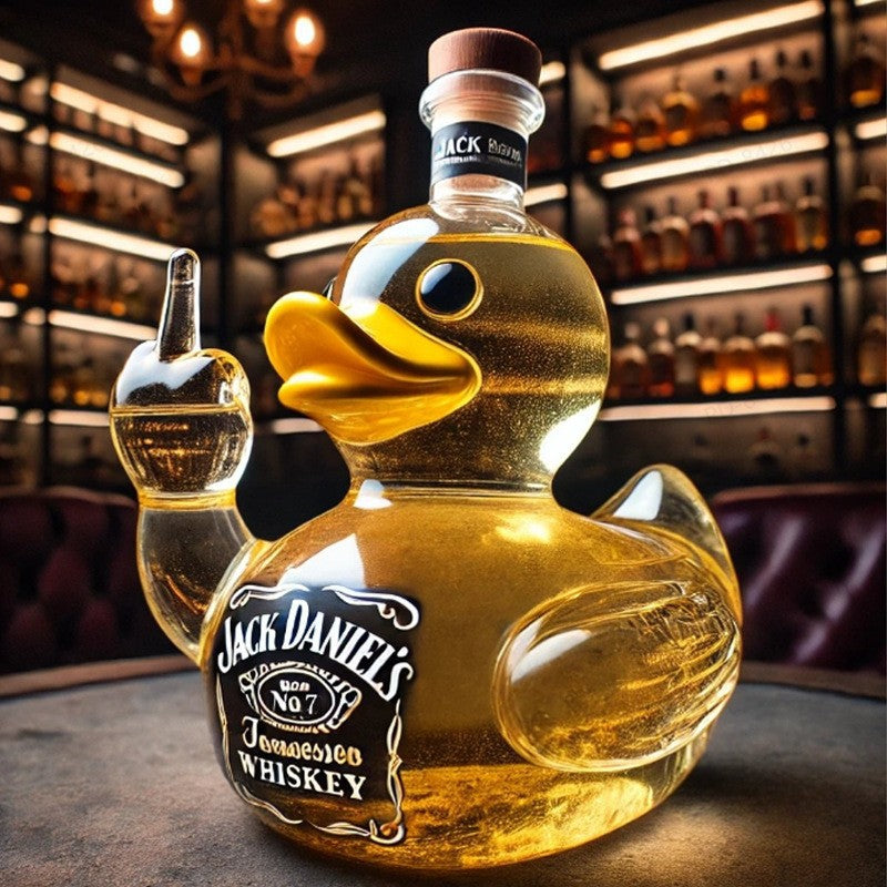 "Number One" Duck Whiskey Bottle - 400ml (Brand Collection: Blanton’s/Four Roses/Crown Royal/Jack Daniel’s)