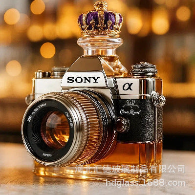 Canon Camera Whiskey Decanter 350ml |   Barware Gift