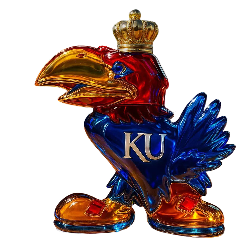 Cross-border hot sale  New Wine Bottle  Kansas University Wine Bottle-The decanter supports various graphics and is available for immediate shipment