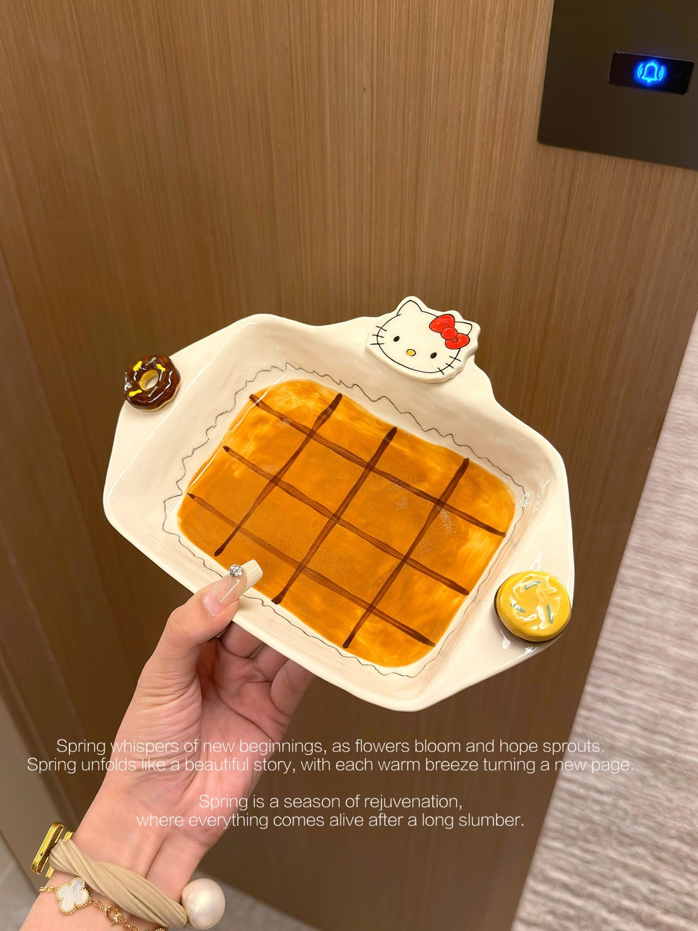 KT Plate Ceramic Tableware Hand-painted Underglaze Dinner Plate Rice Bowl Serving Plate Coffee Cup