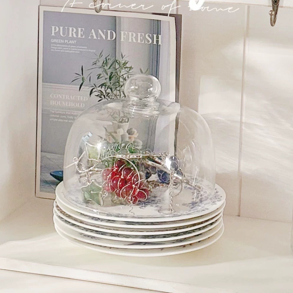 D Brand High-End Exquisite Bone China Western Plate Sun Moon Stars 10inch Flat Plate Gift Box Set of 4 Ceramic Plates